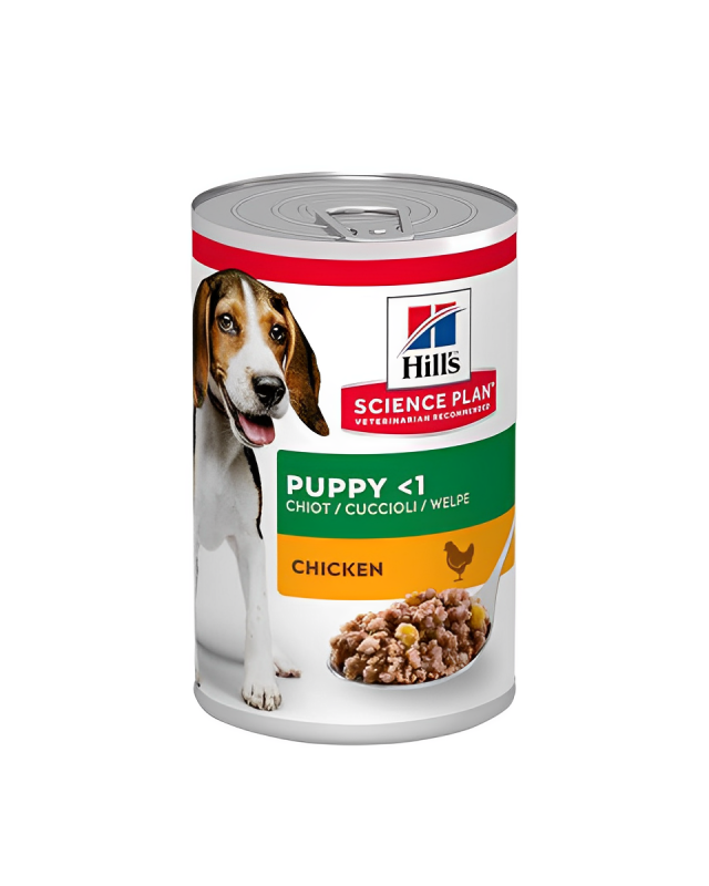 هيلز طعام رطب بالدجاج للجراء- 370 جرام