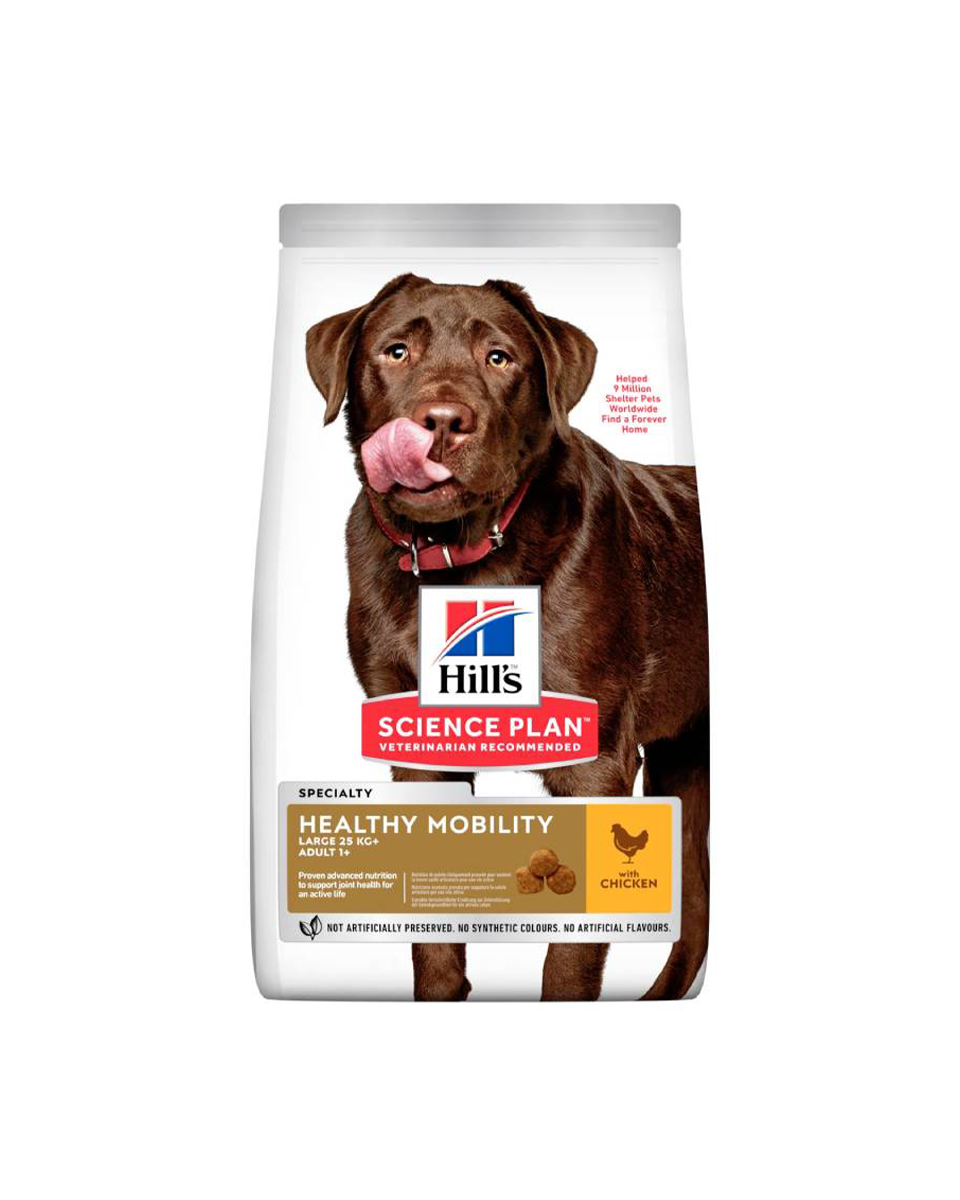 هيلز طعام جاف بالدجاج لدعم الحركة النشطة والرعاية للكلاب البالغة - 14 كجم