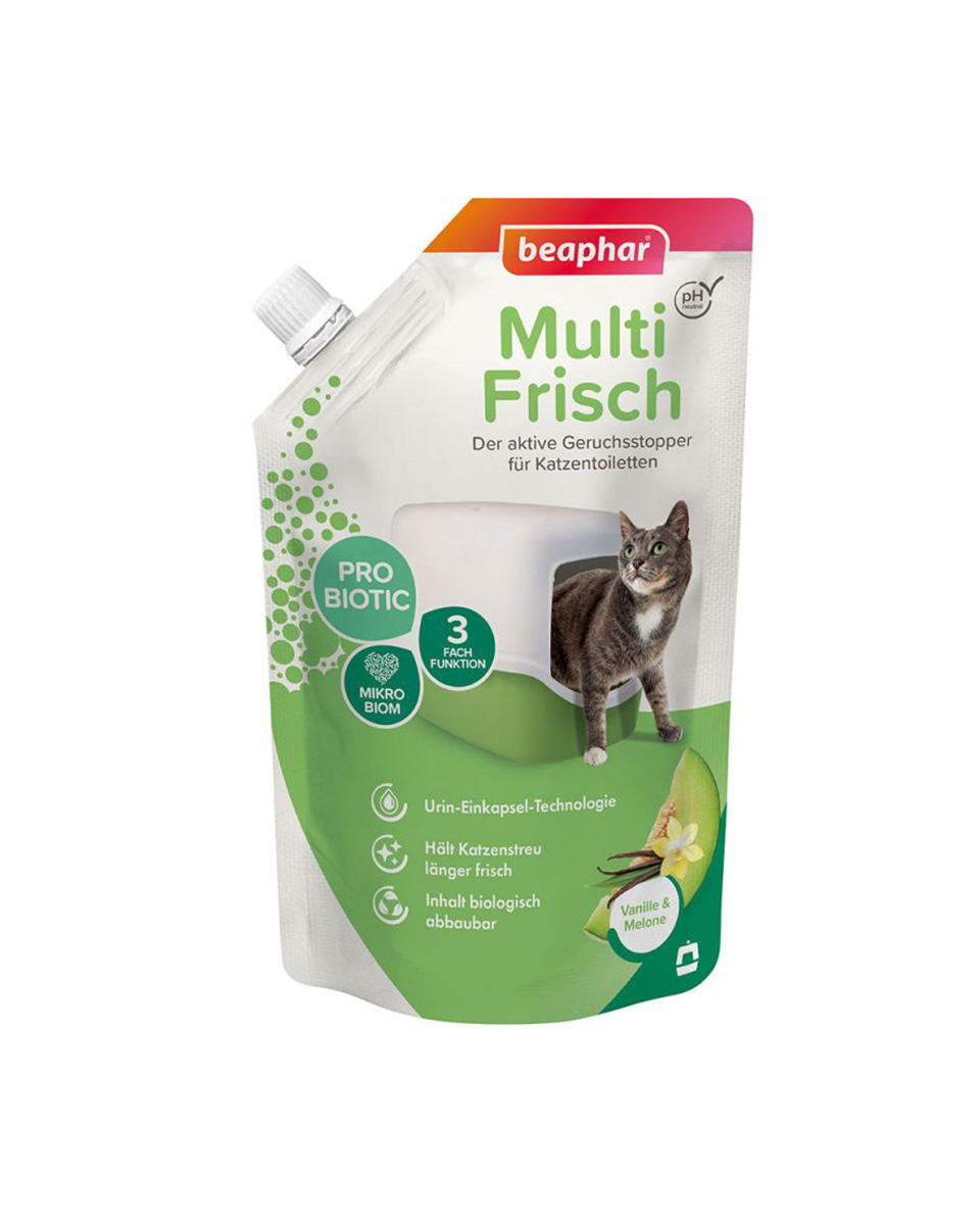 بيفار معطر رمل للقطط برائحة القانيلا و