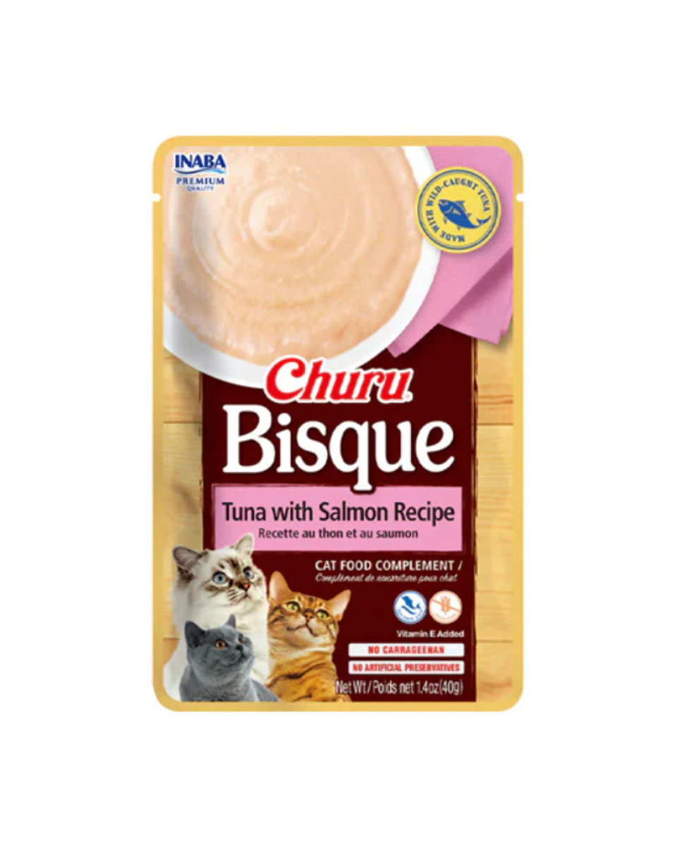 اينابا تشورو بيسك مكافأة رطبة للقطط بالتونة و السالمون 40 جرام
