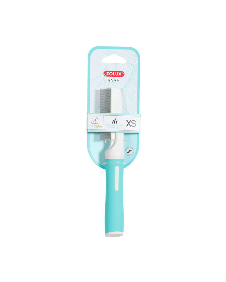 زولكس فرشاة معدنية لشعر الكلاب الصغيرة