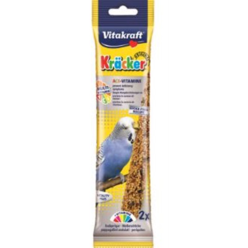 فيتاكرافت مكافآت لطيور البادجي مدعم بفيتامينات للوقاية من اعراض النقص ٦٠ جرام