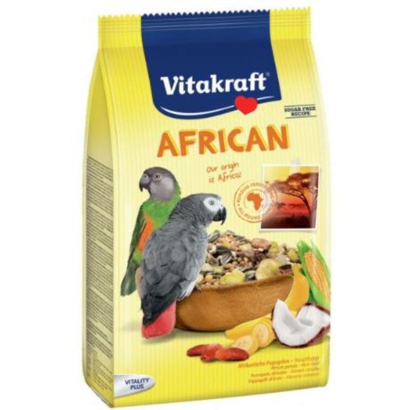 فيتاكرافت طعام الببغاء الافريقي- 750 جرام